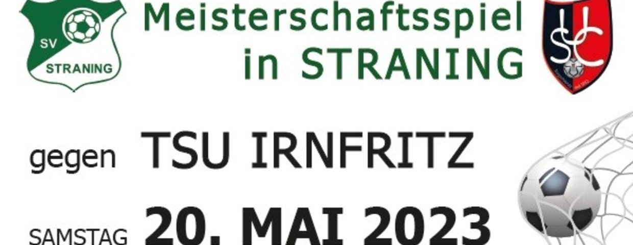 SPG Burgschleinitz/Straning - TSV Irnfritz