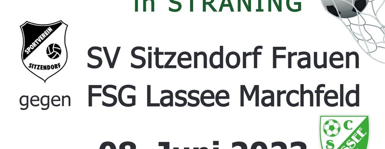 Damen SV Sitzendorf - FSG Lassee Marchfeld
